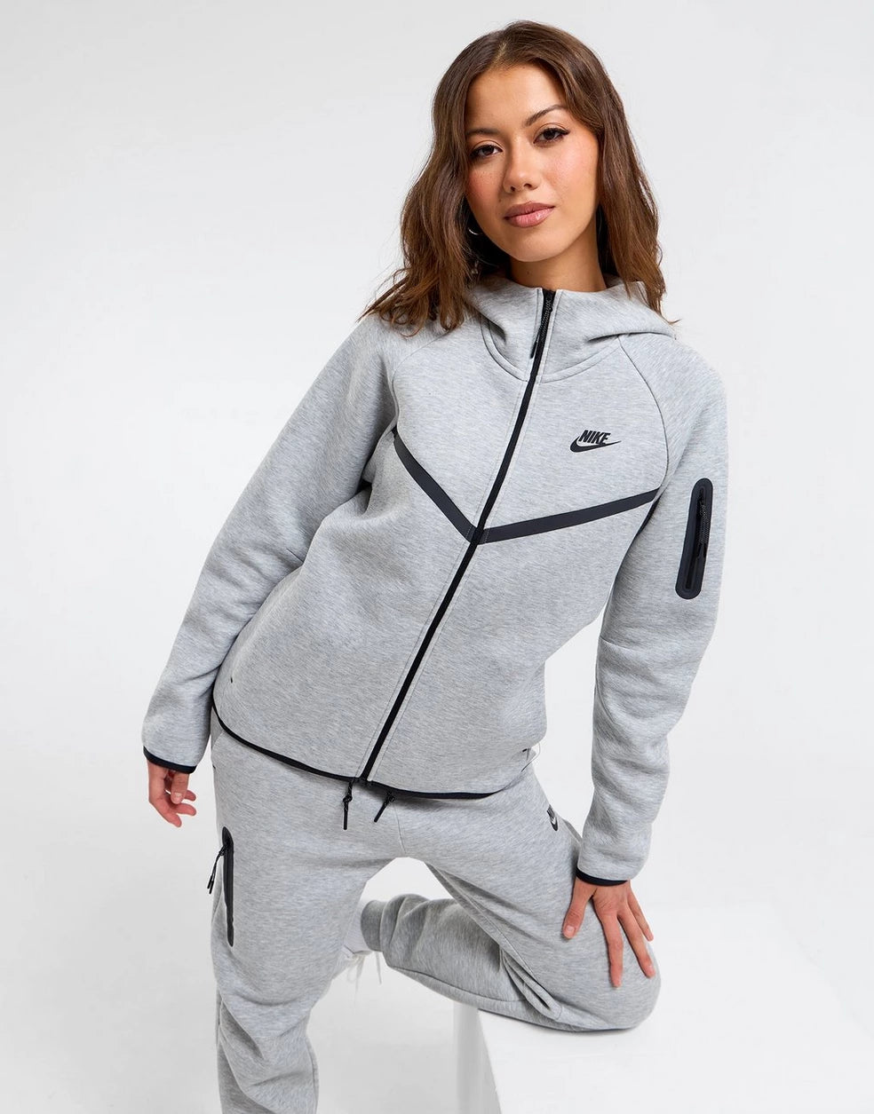 Nike Sportswear Tech Fleece Windrunner “Dark Grey” (Women’s)
