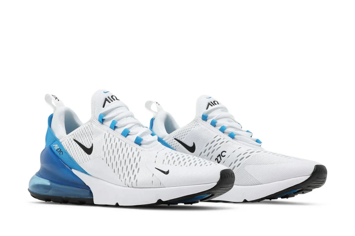 Nike Air Max 270 "White & Photo Blue" (Men's)