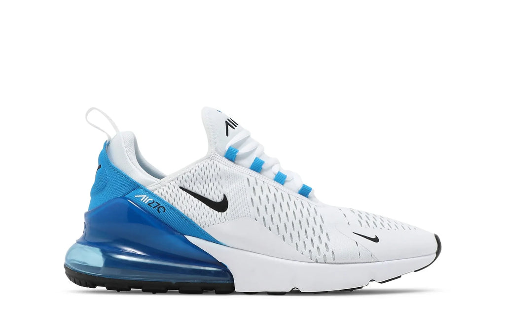 Nike Air Max 270 "White & Photo Blue" (Men's)