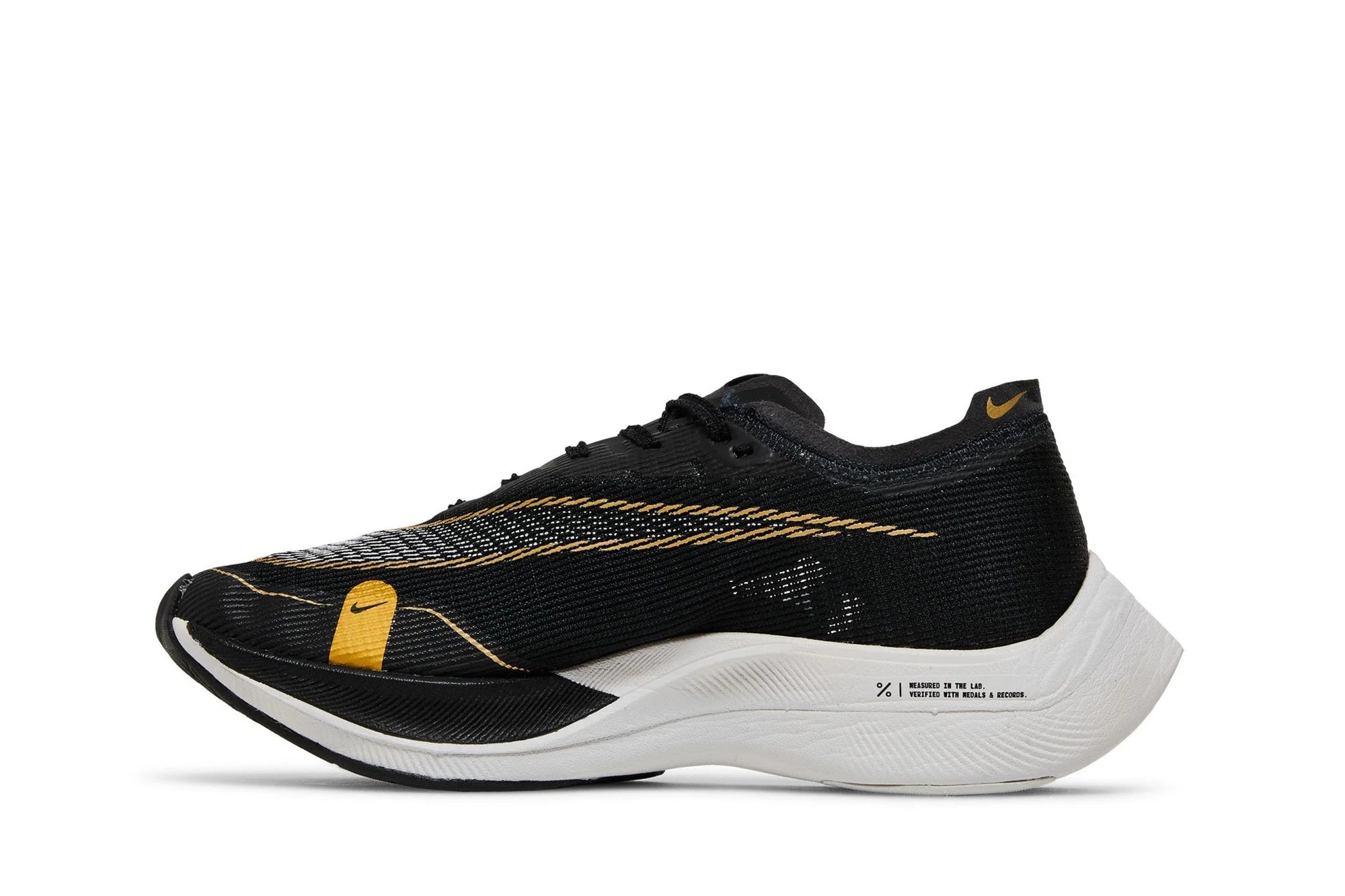 Nike ZoomX Vaporfly Next% 2 “Black Metallic Gold” (Men's)