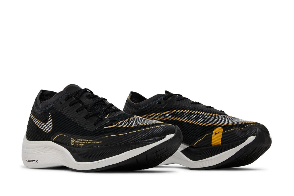 Nike ZoomX Vaporfly Next% 2 “Black Metallic Gold” (Men's)
