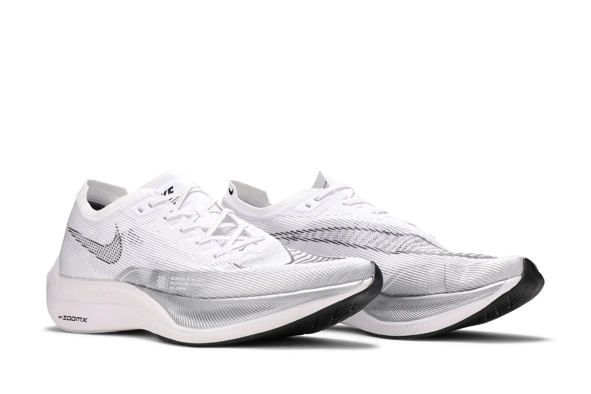 Nike Vaporfly 2 “White & Metallic Silver” (Men's)