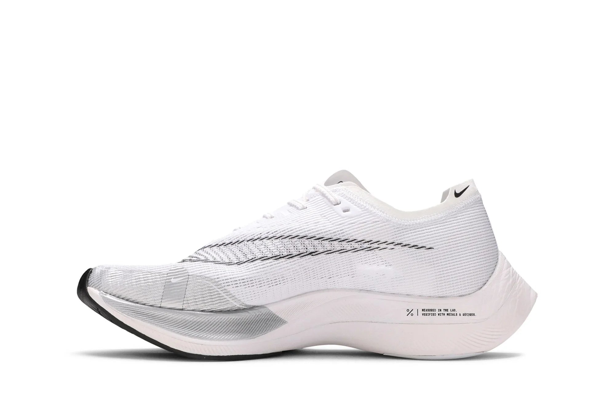Nike Vaporfly 2 “White & Metallic Silver” (Men's)