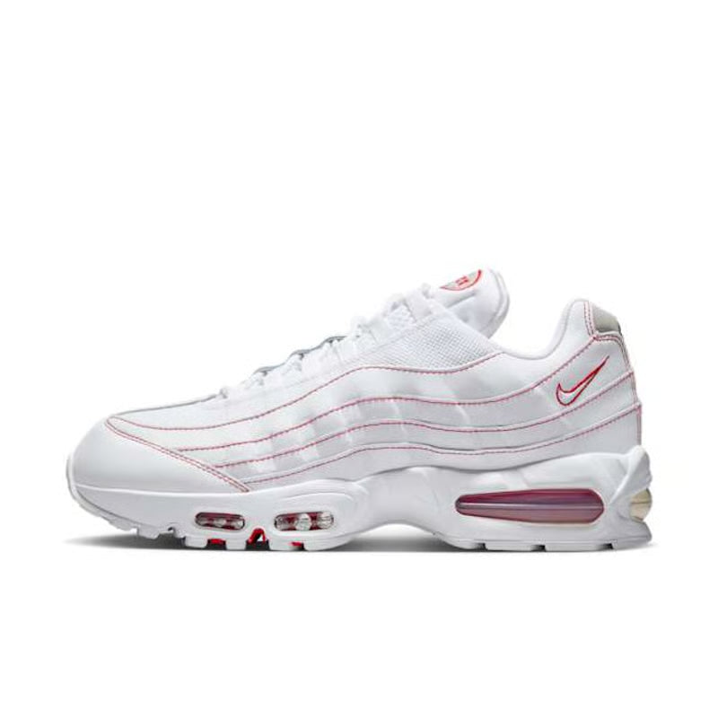 Nike Air Max 95 “White/University Red” (Men’s)